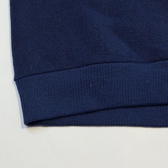 Jantzen Cardigan Sweater Mens Tall XL Blue V Neck Knit Grandpa Dad Cobain USA - Picture 9 of 9